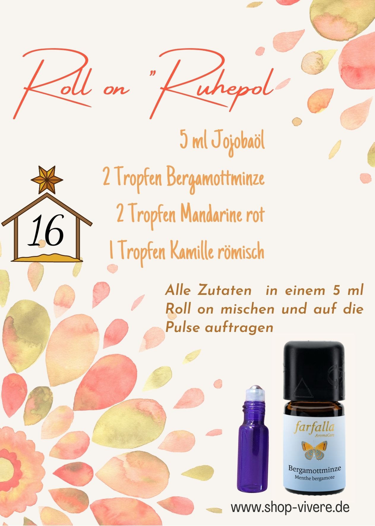 Adventskalender – Aromatherapie 16. Dezember