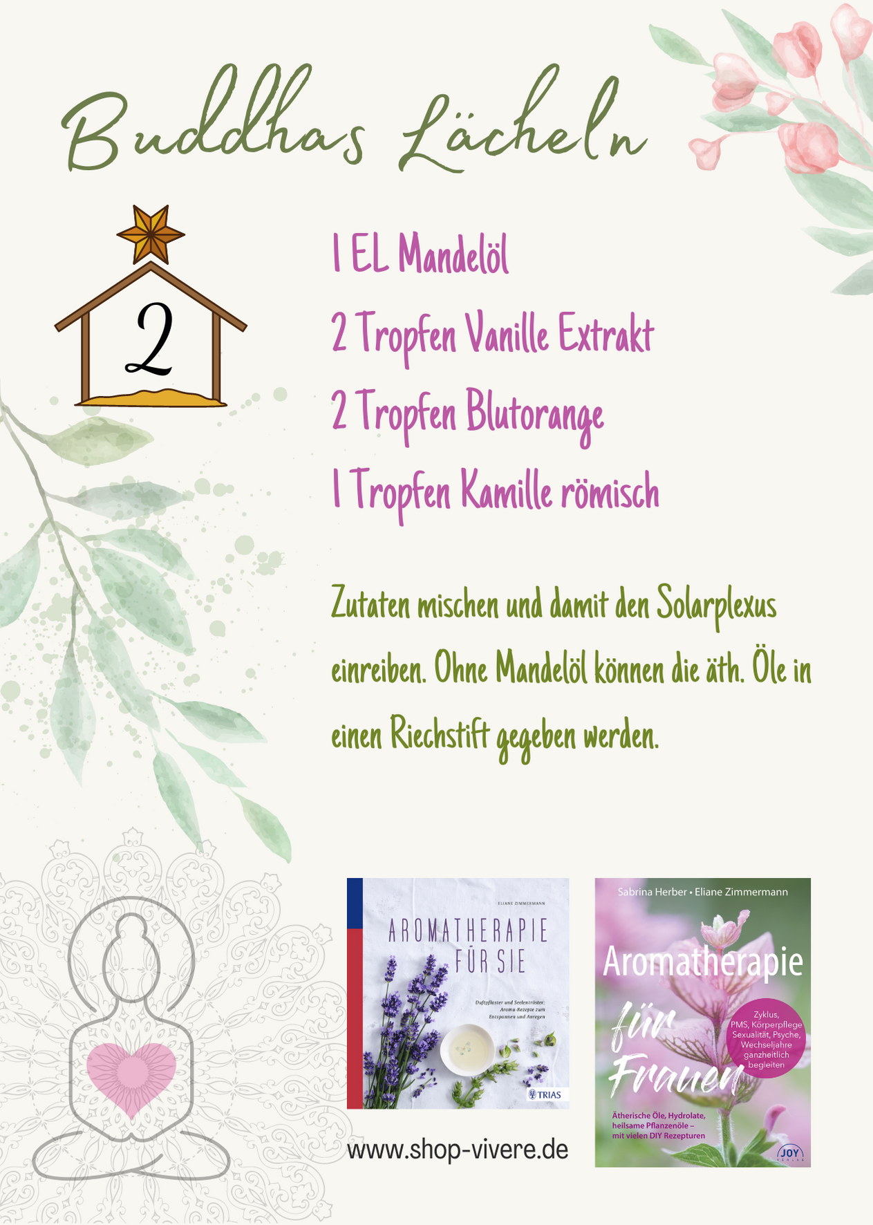 Adventskalender - Aromatherapie 2. Dezember