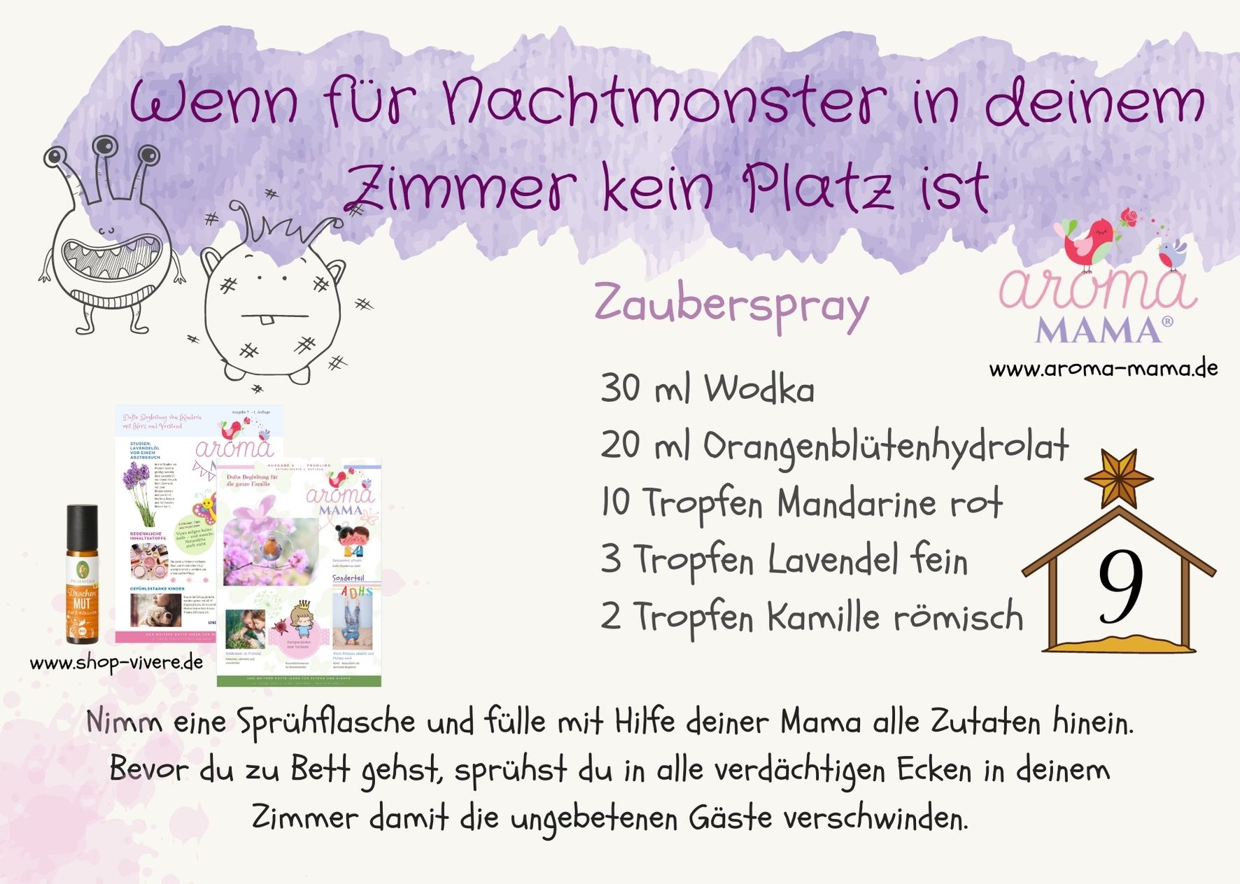 Adventskalender – Aromatherapie 9. Dezember