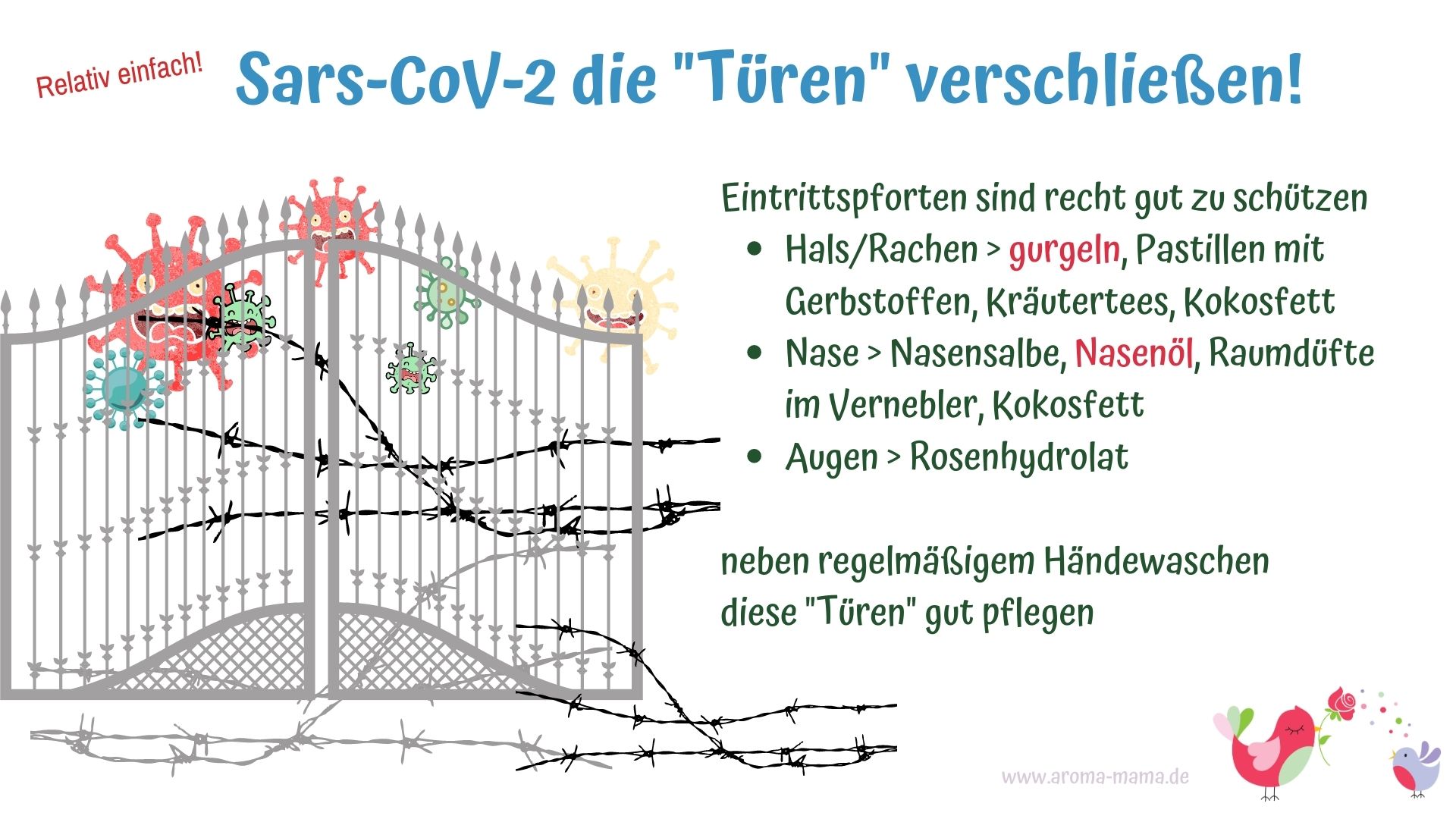 Ich glaub ich steh im Viren – Wald