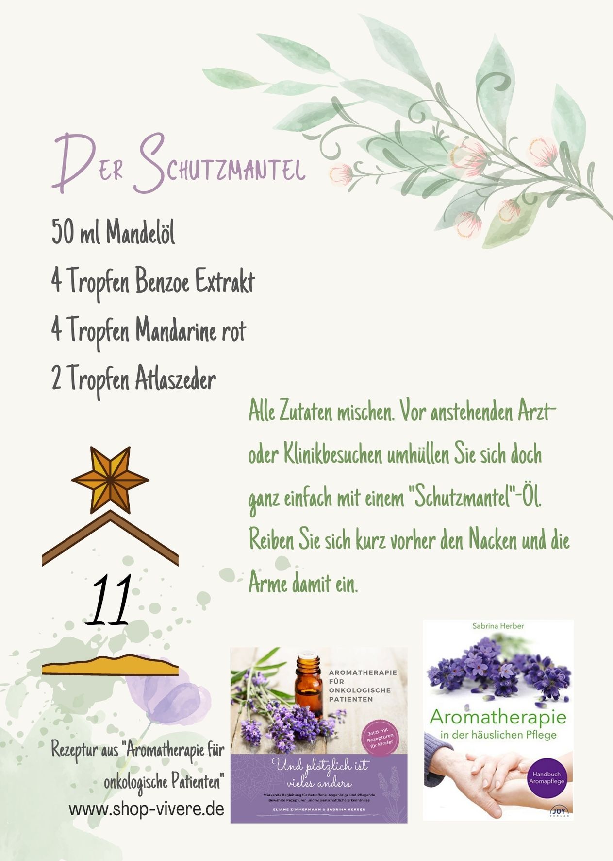 Adventskalender – Aromatherapie 11. Dezember