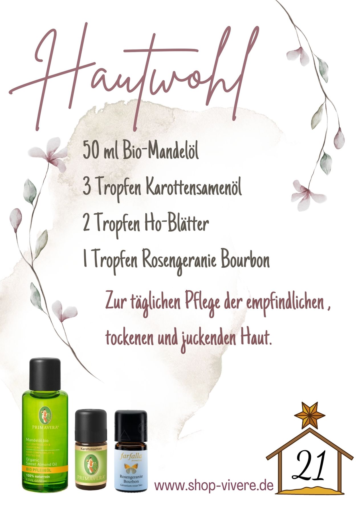 Adventskalender – Aromatherapie 21. Dezember