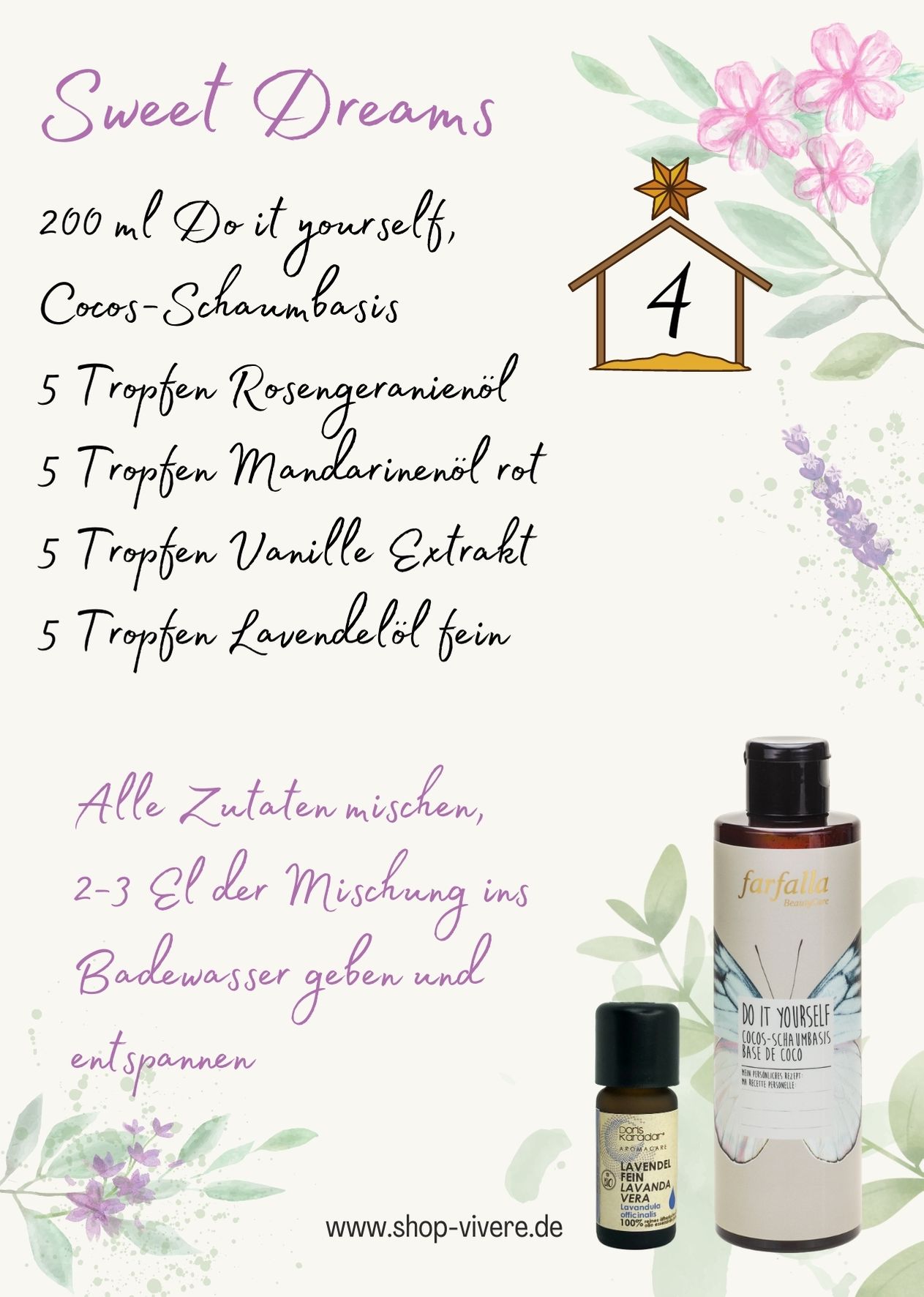 Adventskalender – Aromatherapie 4. Dezember