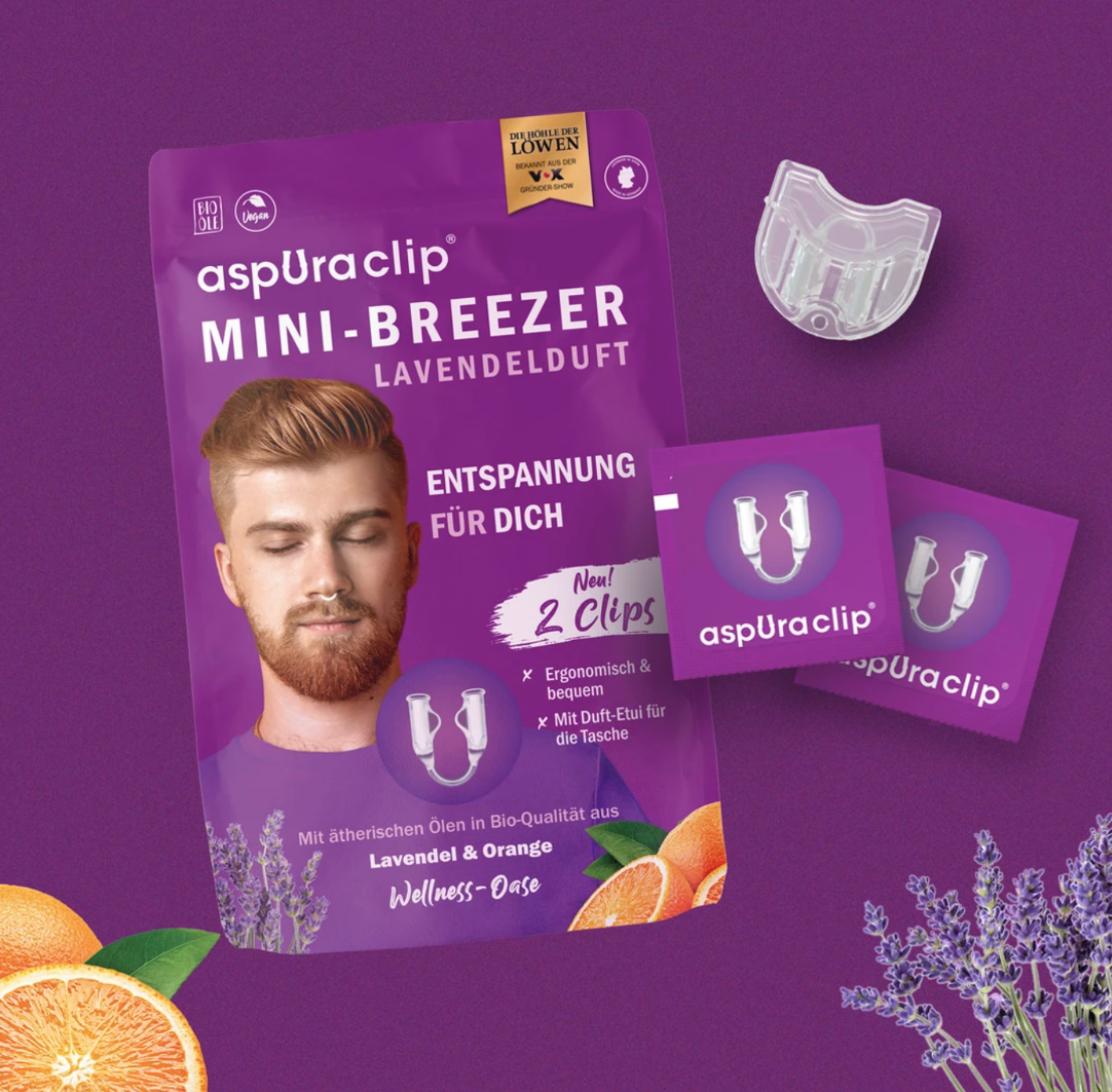 Lavendel & Orange – ein duftes Gespann