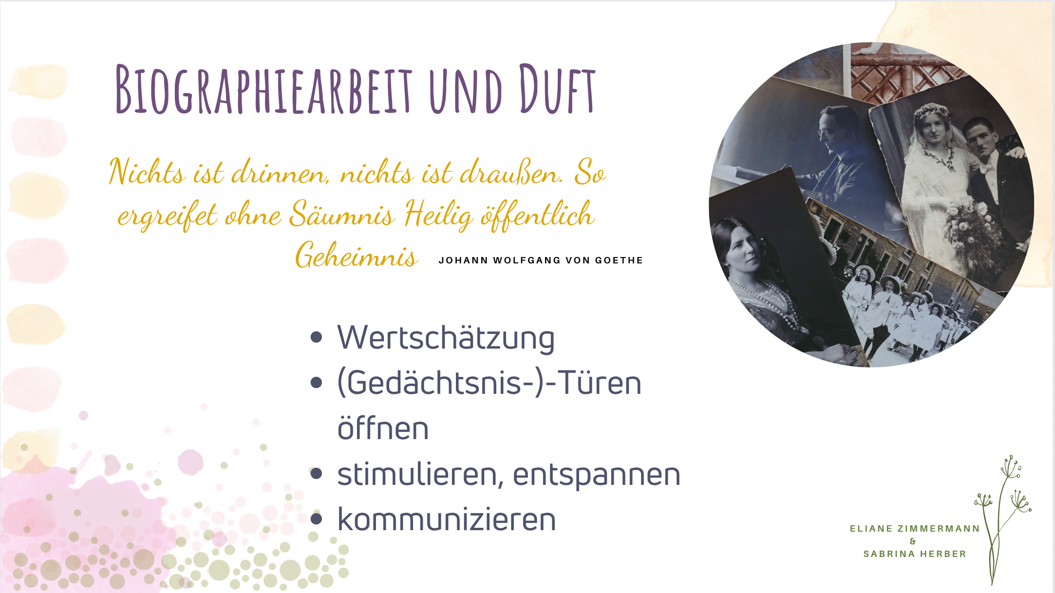 Aromatherapie bei Demenz