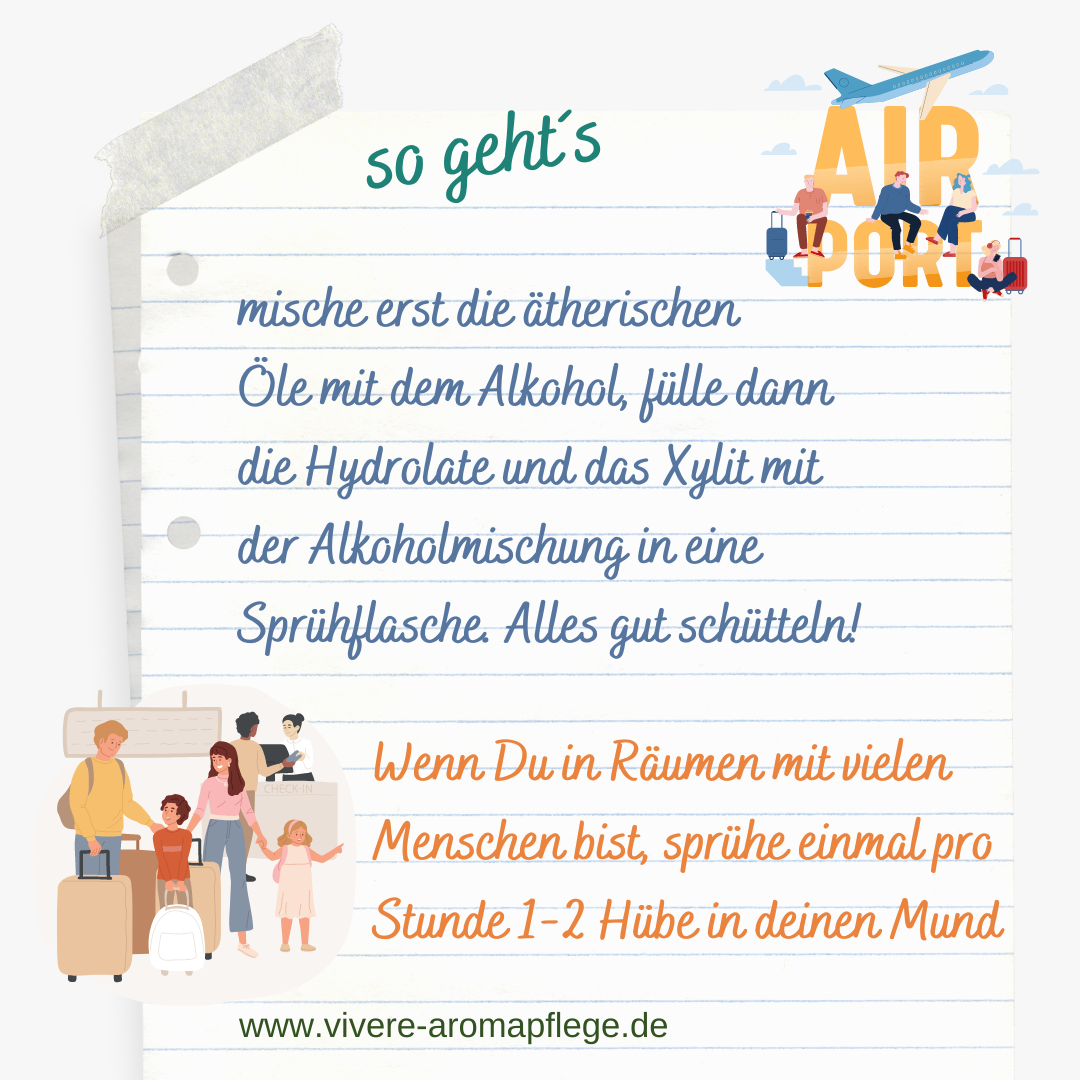 Flugtaugliche Aromatherapie