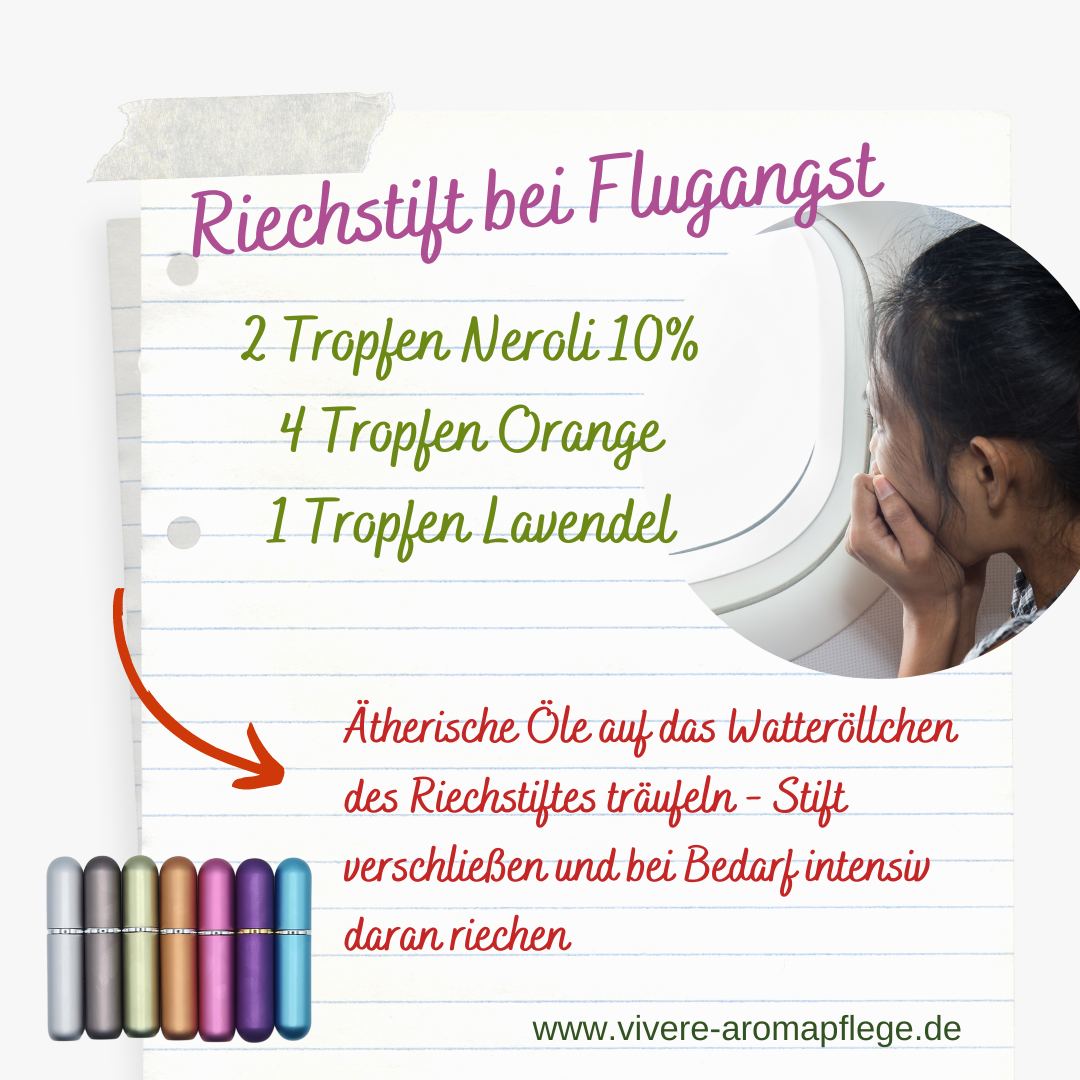 Riechstift Bei Flugangst ViVere Aromapflege