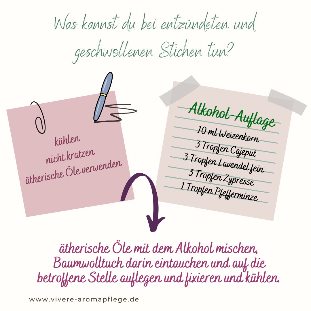 SOS Insektenstich Tipps ViVere Aromapflege