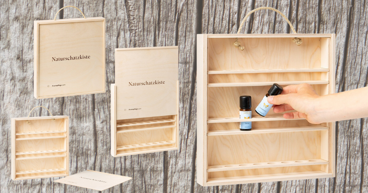 Aromakoffer Small Naturschatzkiste Evelyn Deutsch Im ViVere Shop