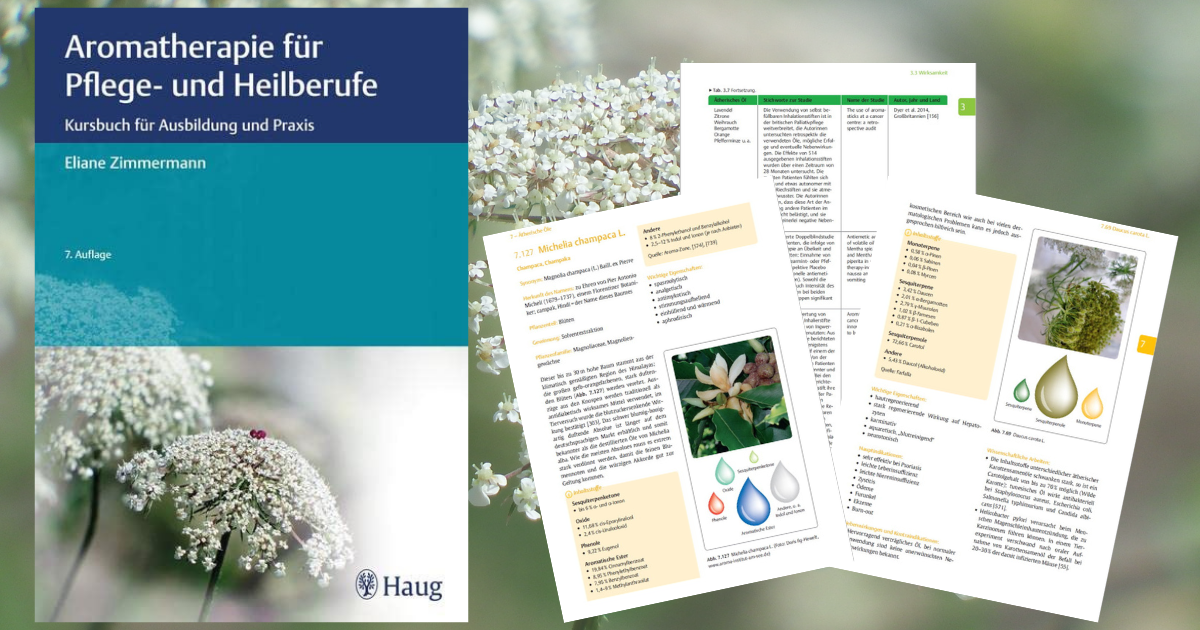 Fachbuch Aromatherapie Pflege Heilberufe 7Auflage Zimmermann FB