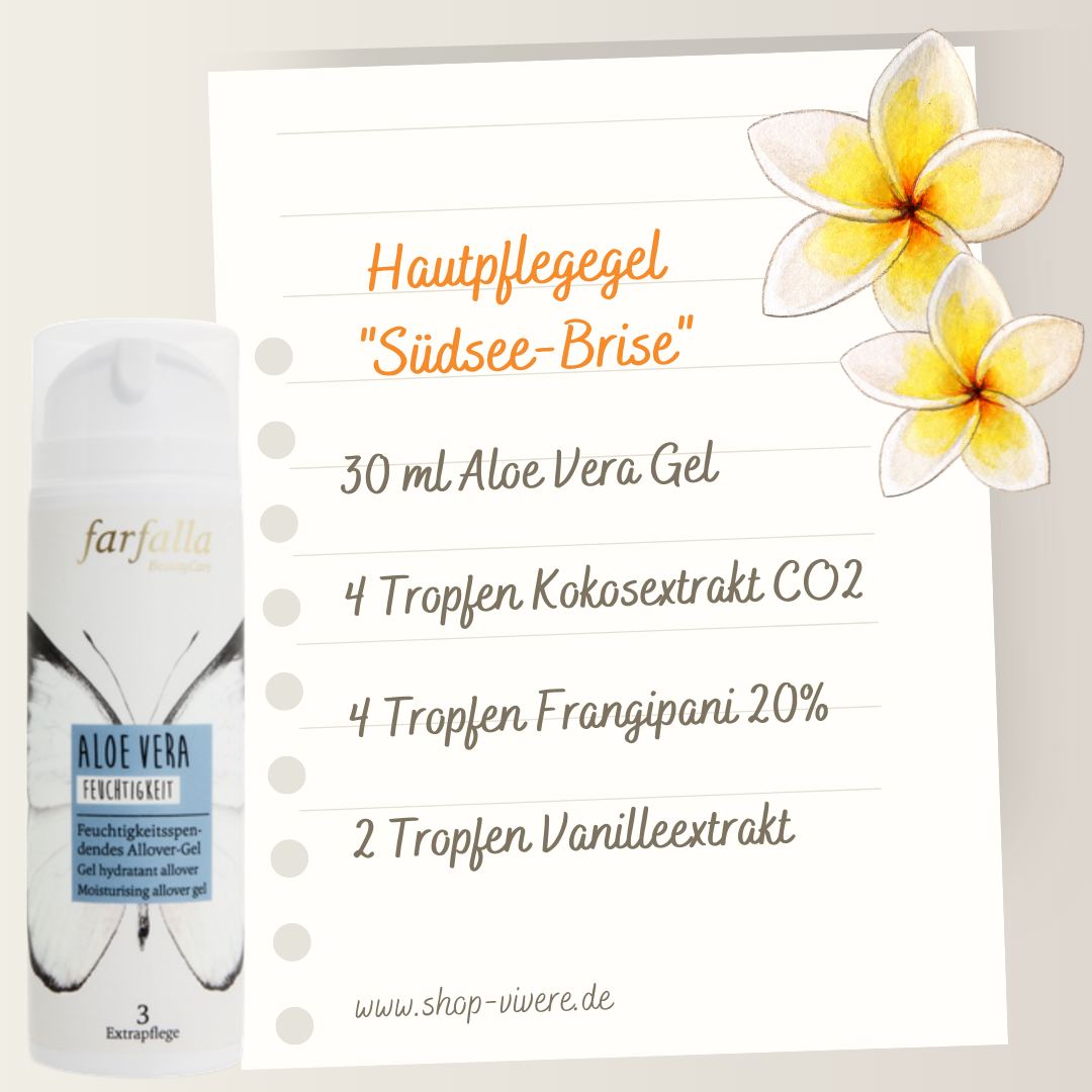 Hautpflegegel Suedsee ViVere Aromapflege