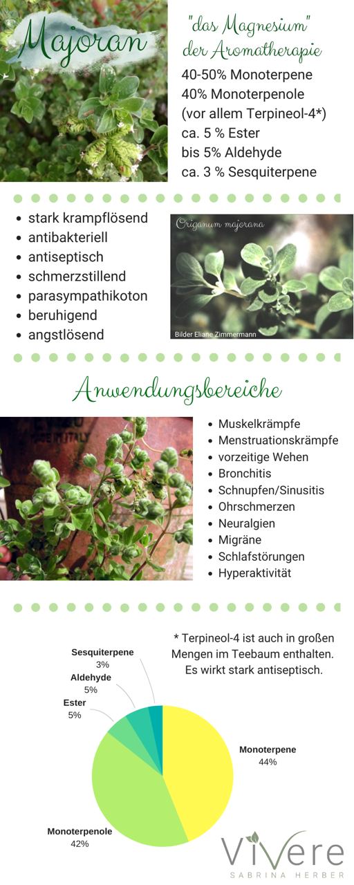 Majoran Informationen ViVere Aromapflege