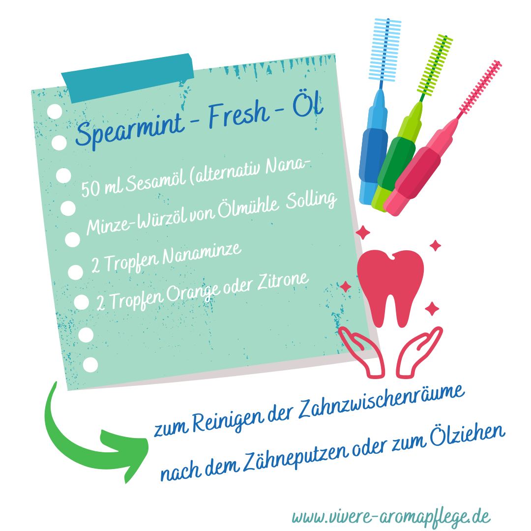 Rezept Spearmint Fresh Oil