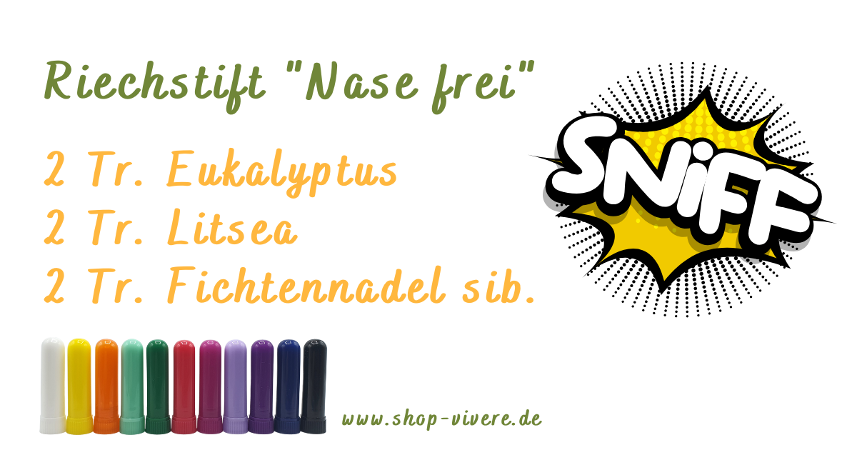 Rezept Riechstift Nase frei ViVere Aromapflege