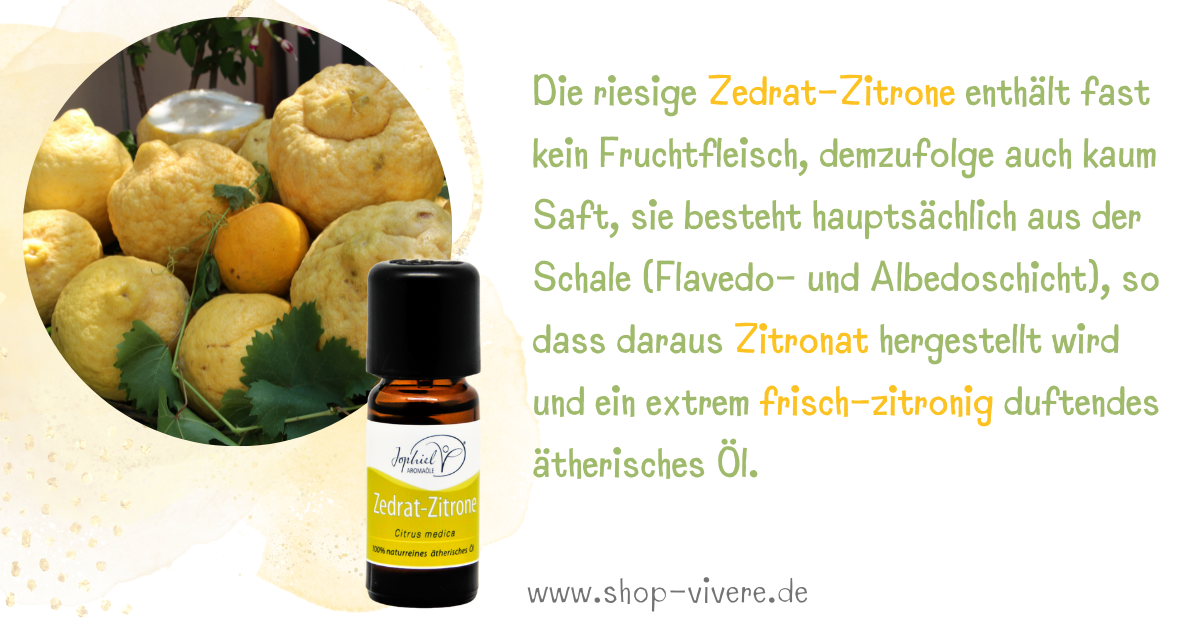 Zedrat Zitrone ViVere Aromapflege