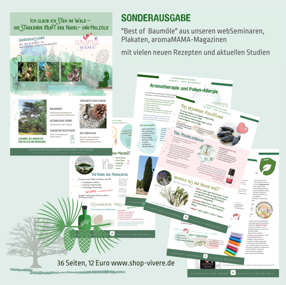 aromaMAMA_Magazin_Sonderausgabe_Wald_ViVere_Aromapflege