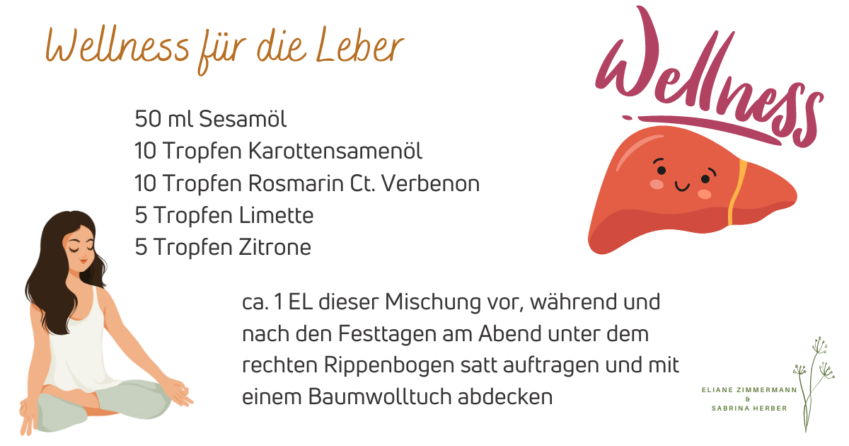 Rezept Wellness Leber ViVere Aromapflege