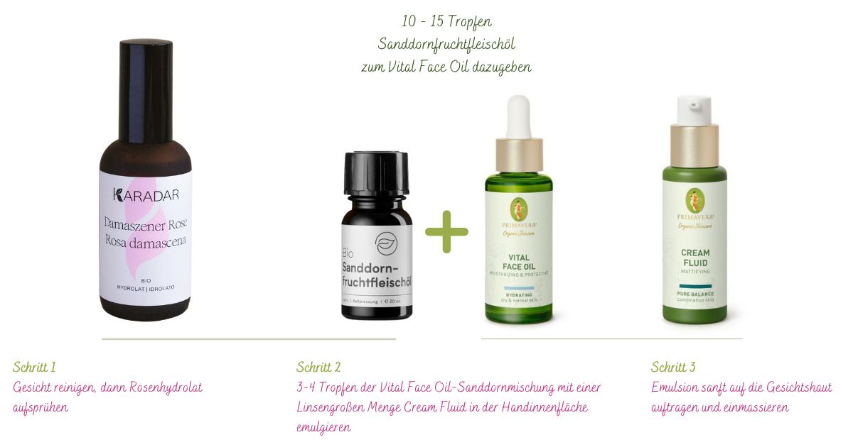 Naturkosmetik Routine ViVere Aromapflege