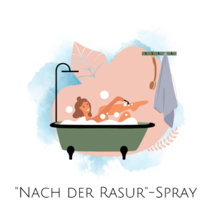 Spray <br> Nach der Rasur