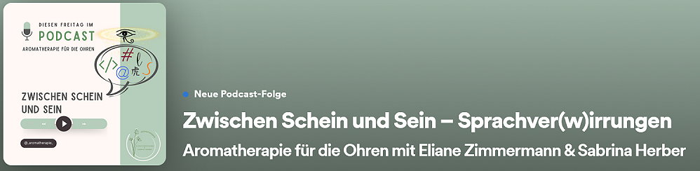 Episode 82 - Zwischen Schein und Sein – Sprachver(w)irrungen