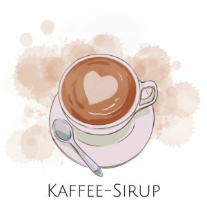 Kaffee-Sirup <br> mit Karamellgeschmack