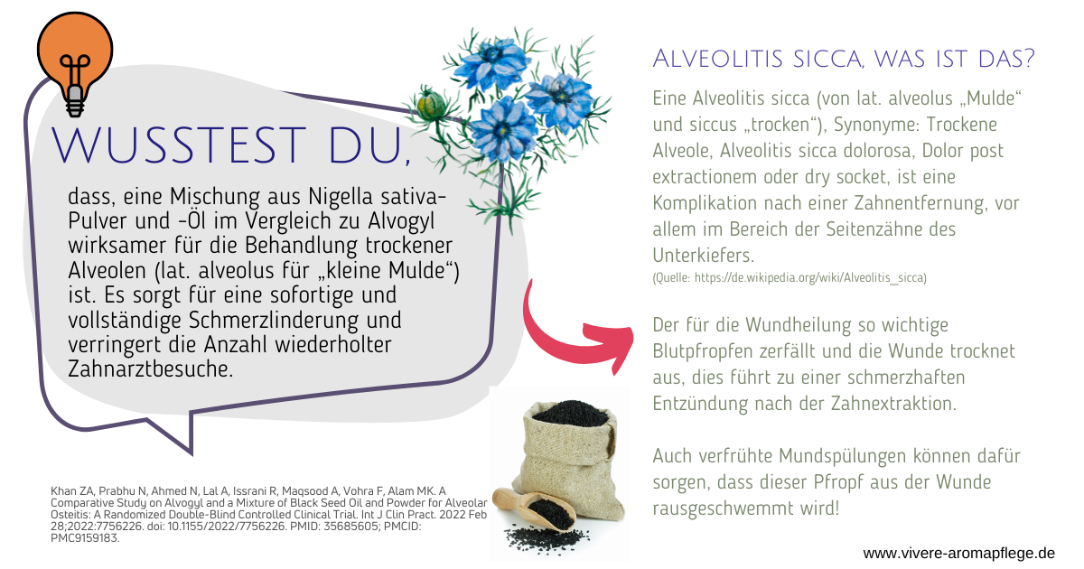Mein Aromatherapie Notfallplan "Zähne & Mund"