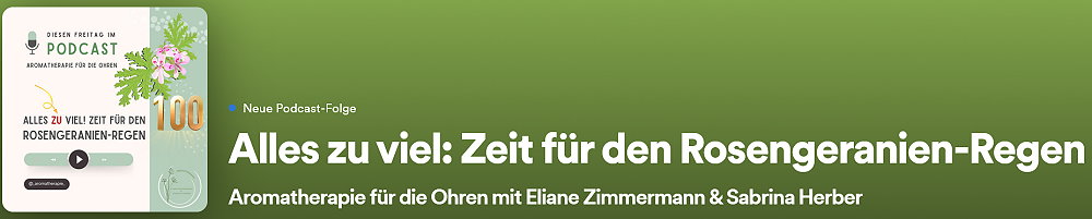 Episode 100 - Alles zu viel: Zeit für den Rosengeranien-Regen