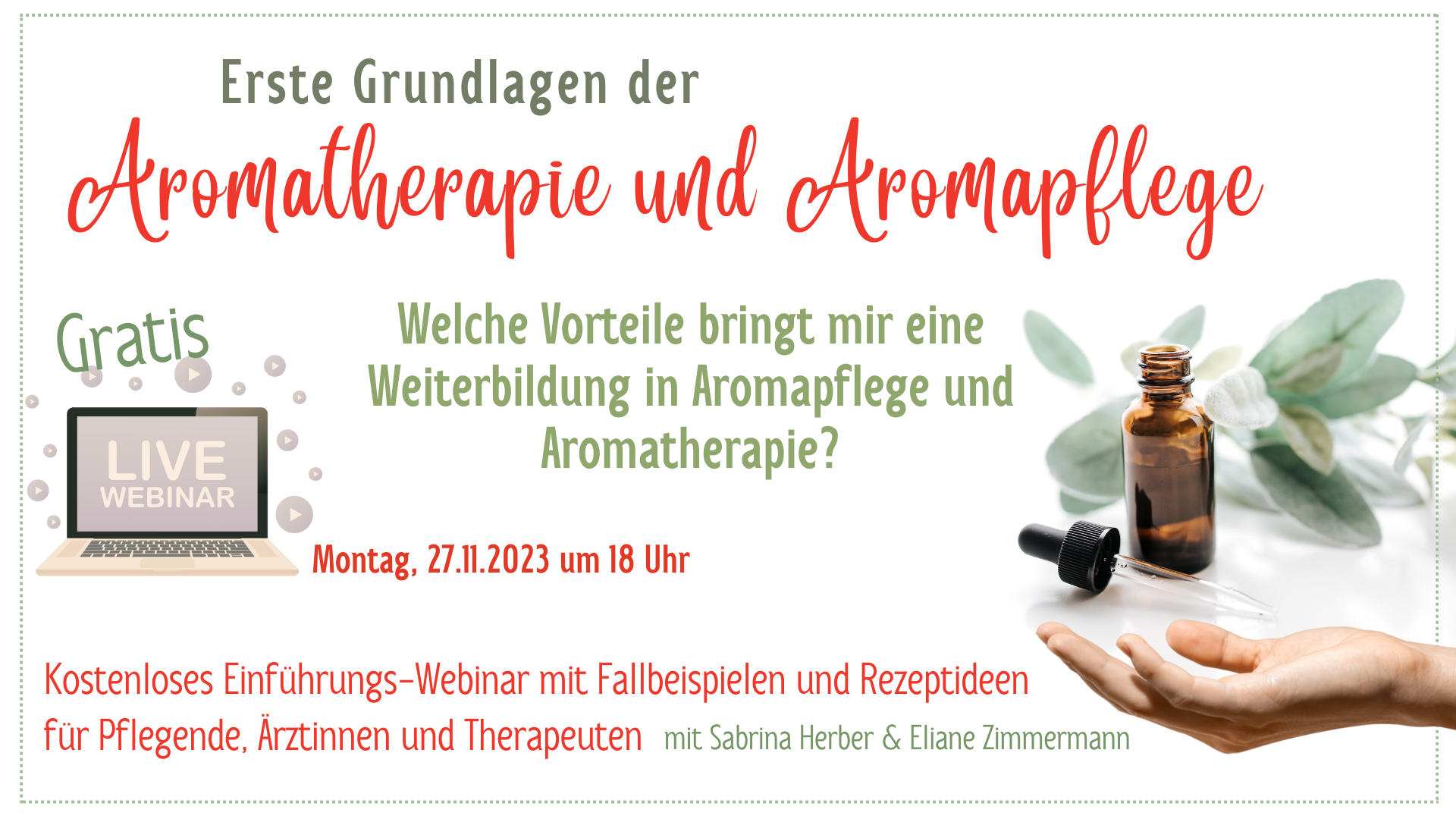 Komplementäre Begleitung mit Aromatherapie bei Krebserkrankungen