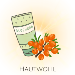 Hautwohl <br> bei Strahlentherapie