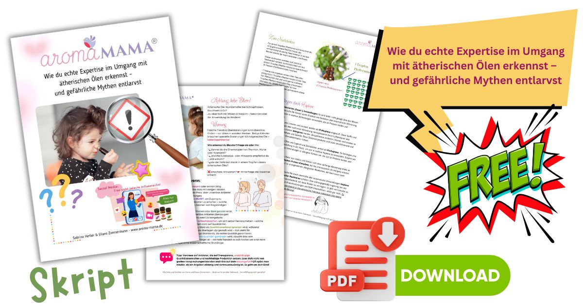 “Ätherische Öle für Kinder: Sanfte Helfer oder überdosierte Gefahr?