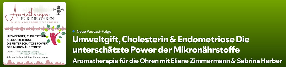 Episode 141 - Umweltgift, Cholesterin & Endometriose Die unterschätzte Power der Mikronährstoffe